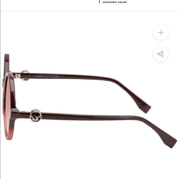 like-new condition. authentic fendi sunglasses! - Picture 2 of 3